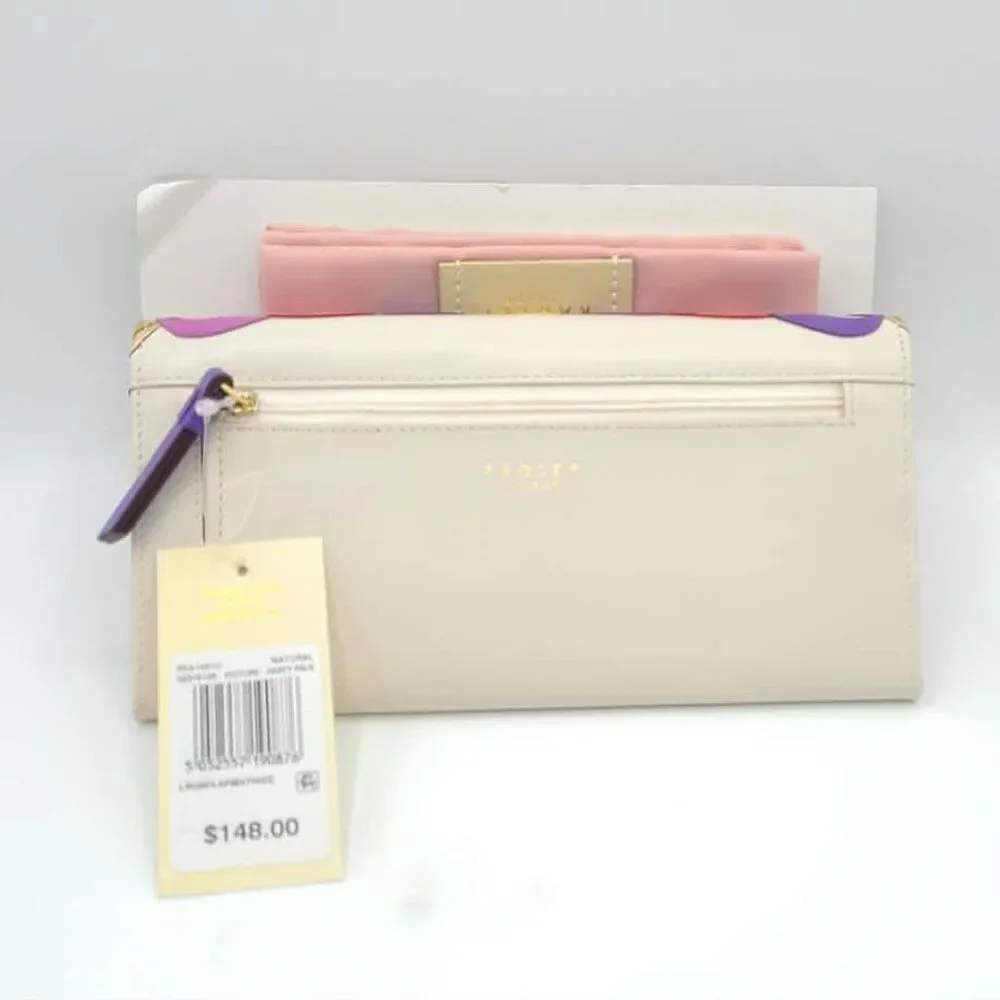 Radley London Picture Party Pals Large Flapover Matinee Wallet NWT! NEW!